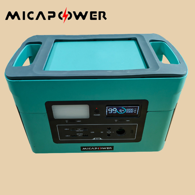 Lithium 1000W Portable Solar Station Emergency Power Backup with CE/Un38.3 Certification