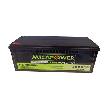 Mica Lithium Solar Battery 48V 10kwh 100ah LiFePO4 Solar System Lithium Ion Storage Battery