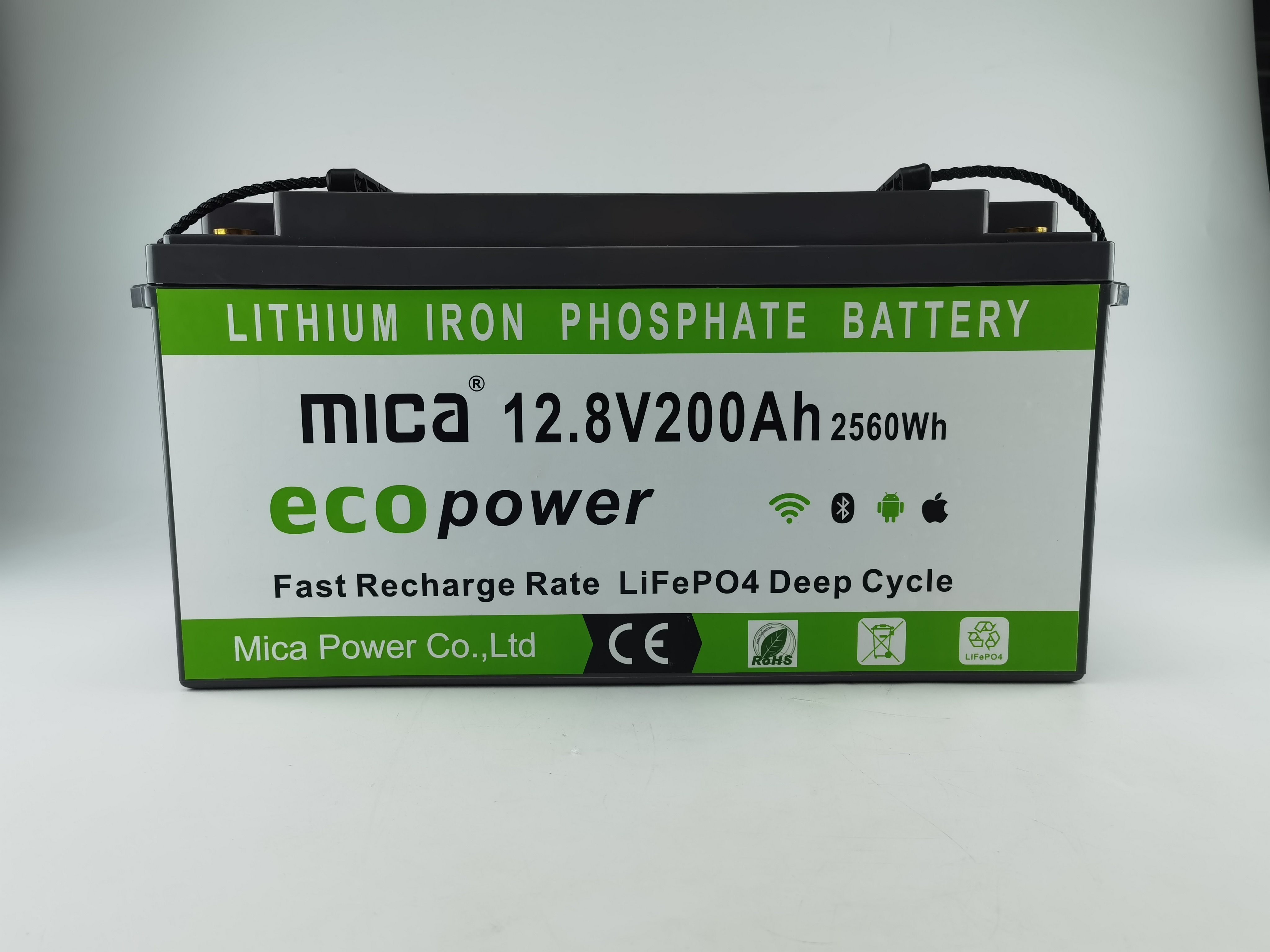 CE Approved Rechargeable Lithium Battery 12V/24V 12.8V 25.6V 100ah/150ah 200ah 300ah Deep Cycle LiFePO4 Battery Pack for Lead Acid Battery Replacement