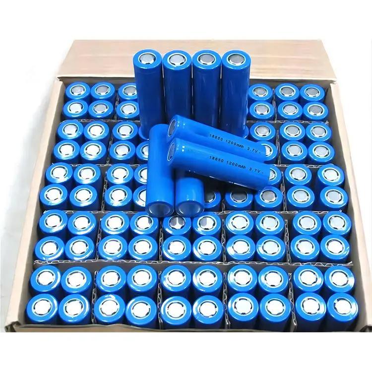 Best Price Rechargeable Batteries Lithium Ion LiFePO4 Battery 32700 18650 2200mAh 3.7V Inr18650 Icr18650 Li Ion Battery