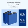 Sodium Ion Battery Cells 3V 200ah 220ah Na+ Prismatic Sodium Battery Cell Storage Battery