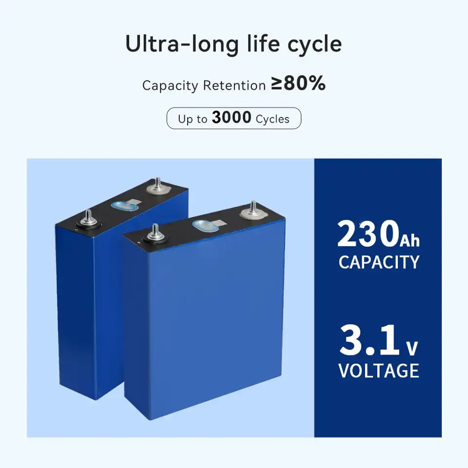 Sodium Ion Battery Cells 3V 200ah 220ah Na+ Prismatic Sodium Battery Cell Storage Battery
