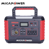 500W Portable Power Station AC DC Dual USB Type-C 140400mAh Lithium Battery Portable Power Generator Wireless Charging for Camping Outdoor Emergency Travel