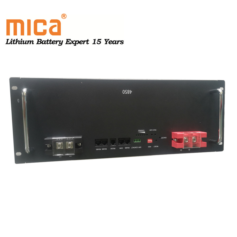 20 Years Life 48V 50ah 3u 4u Lithium LiFePO4 Battery for 19" Rack Telecom UPS Energy Storage System Data Center Battery Pack