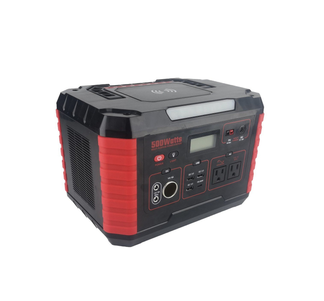 500W 135000mAh Portable AC/DC/USB C Output Power Station Wireless Charging for Camping Home and Outdoor