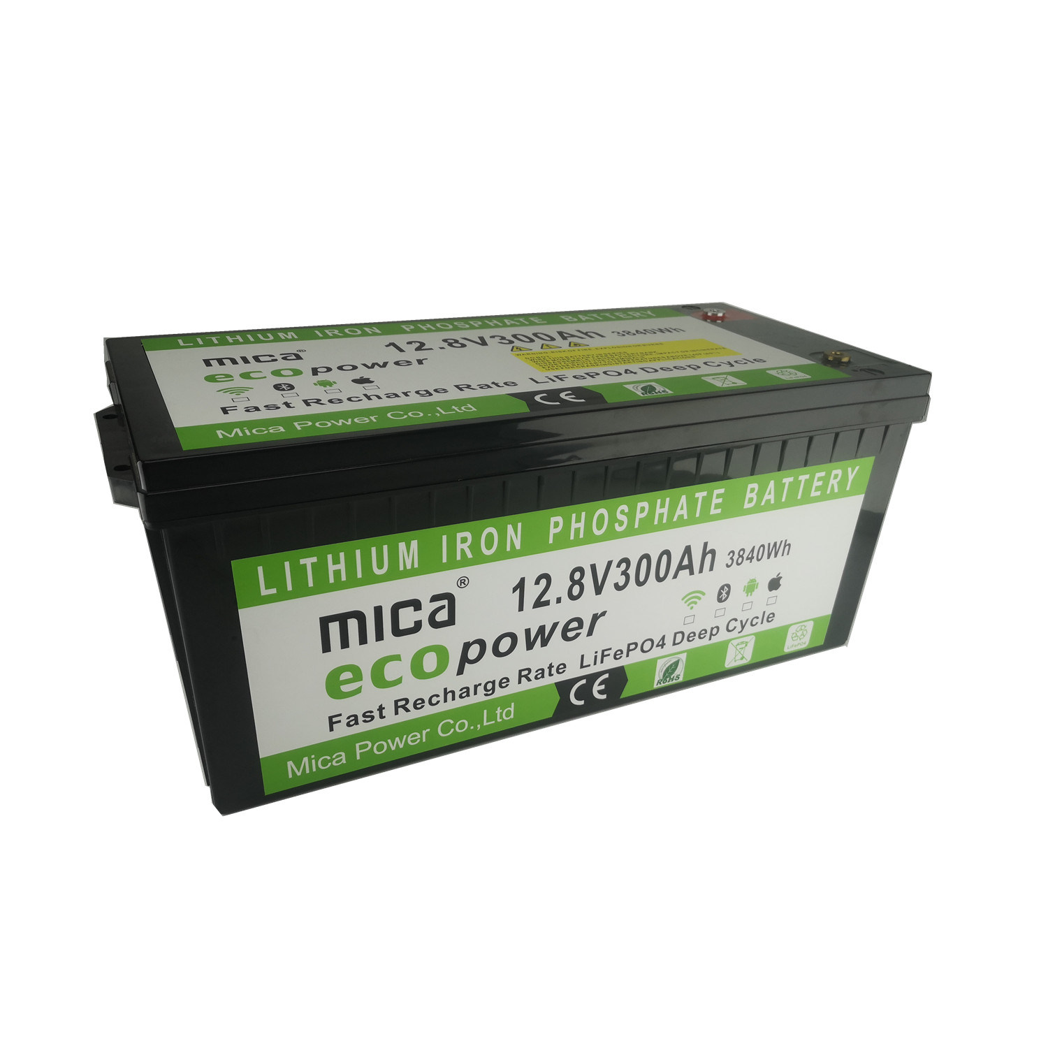 12.8V 300ah 200ah Lithium Iron LiFePO4 Deep Cycle Battery for RV, Solar, Marine, off-Grid Application LiFePO4 Battery"