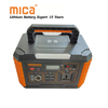 UPS 100W 330W 500W Portable Power Station 220V LCD Display Power Supply