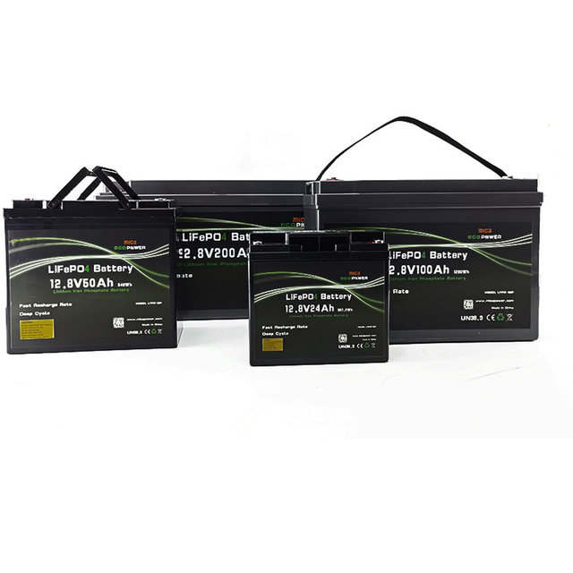 Factory Price Lithium-Ion Battery 12V 24ah 50ah 100ah 150ah 200ah LiFePO4 Rechargeable Battery Pack for Telecom Golf Cart Boat UPS Solar Energy System
