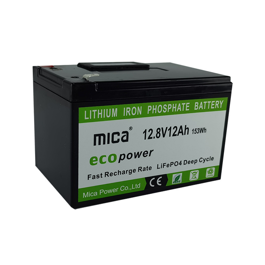 Customized 12V LiFePO4 Battery 12ah Lithium Battery with LED for Solar Energy System Solar Light Solar Energy Related Products