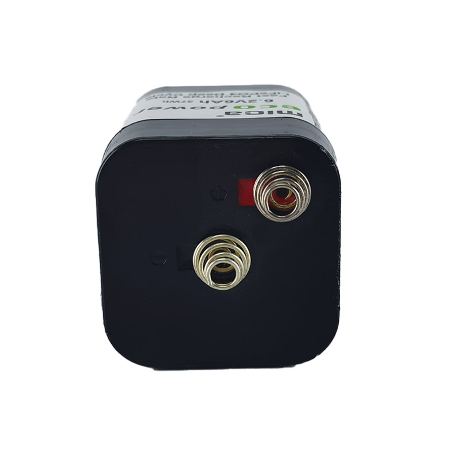 6.4V 6V 6ah LiFePO4 Emergency Light LED Handheld Search Light Built-in Replaceable 4r25 Lithium Battery