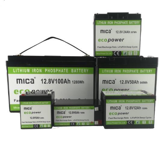 Rechargeable Lithium Phosphate Battery 12.8V 100ah 5000 Cycle with CE/ Un38.3/ IEC62133 /MSDS for Solar Energy Storage System