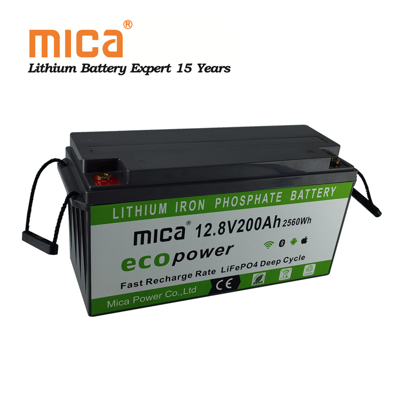 Solar Battery 12V 200ah 24V 100ah Deep Cycle Battery Lithium Ion Battery 100ah 12V