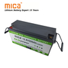 Deep Cycle Rechargeable Lithium Ion LiFePO4 12V 100ah 150ah 200ah 250ah 300ah Lithium Battery Pack