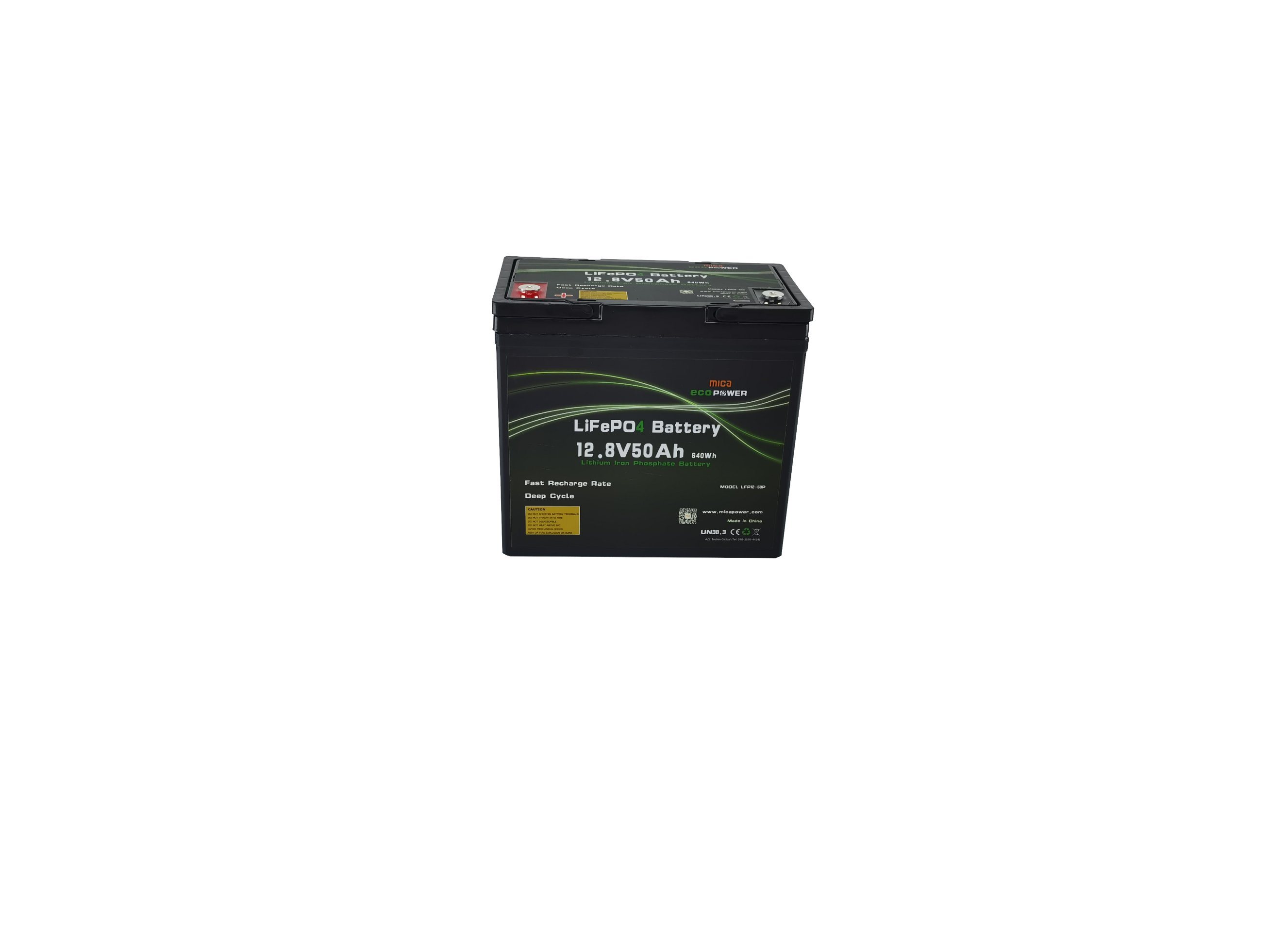 Grade a Battery Cell 12.8V 12V 50ah LiFePO4 Battery Pack Lithium Battery with BMS LCD Display for Solar Energy Storage