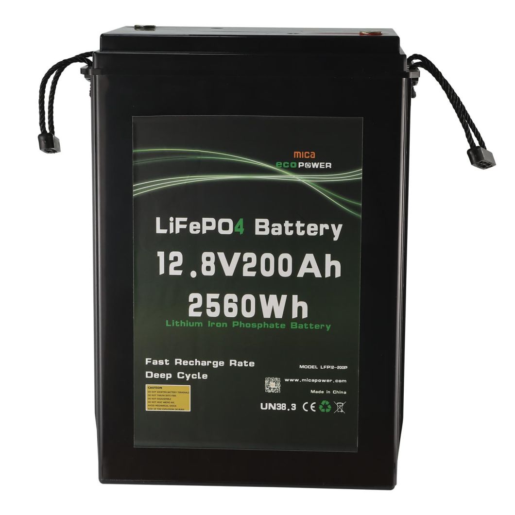 Factory Directly Supply 25.6V 24V LiFePO4 Battery Lithium Ion Battery Pack 150ah with BMS for Solar Energy System Street Light PV System Backup with CE Un38.3