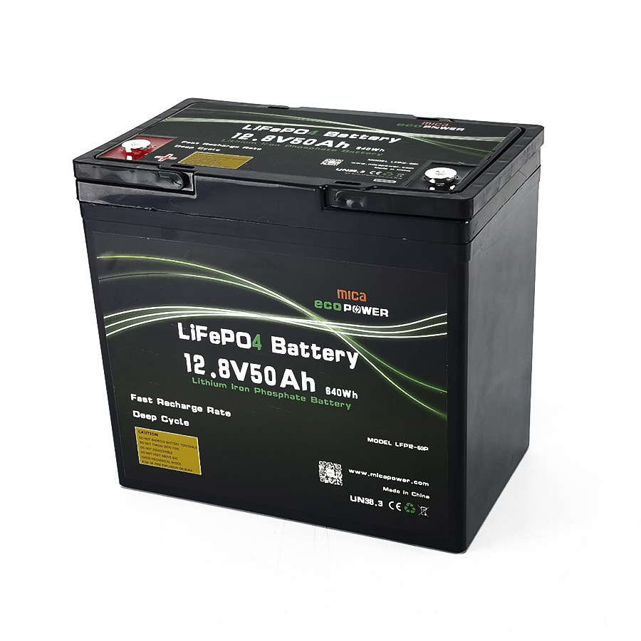 Factory 12V 50ah 60ah Deep Cycle Rechargeable Lithium Iron Phosphate Battery LiFePO4 Battery for Solar Energy System Street Light Marine Boat Camper with CE