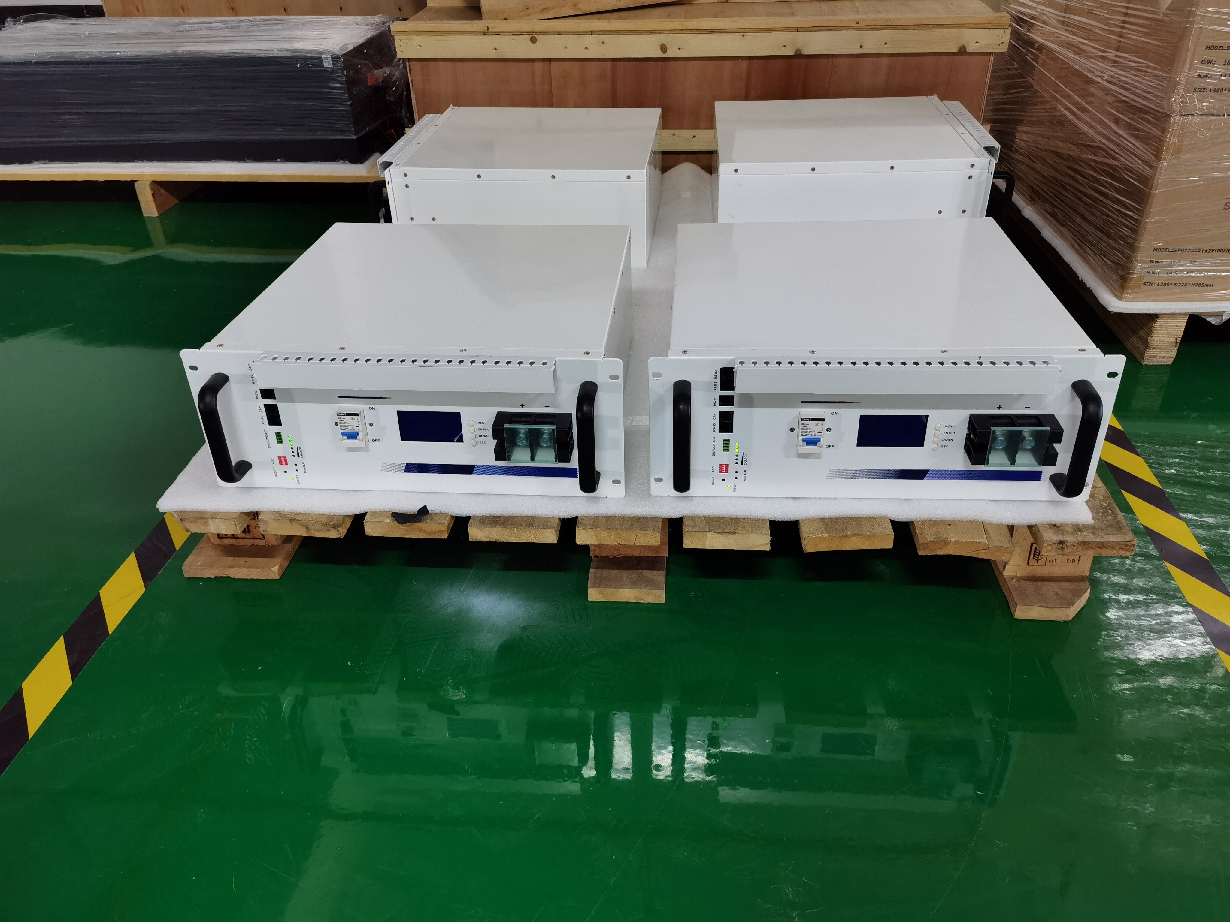 Lithium Ion Battery 15kwh Solar Energy Storage Cabinet with Inverter 48V 100ah 5u LiFePO4 Battery Pack