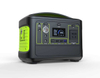 LCD Display 500W DC/AC Input Outdoor UPS Portable Power Station with QC3.0 USB Port/Type-C Port Output