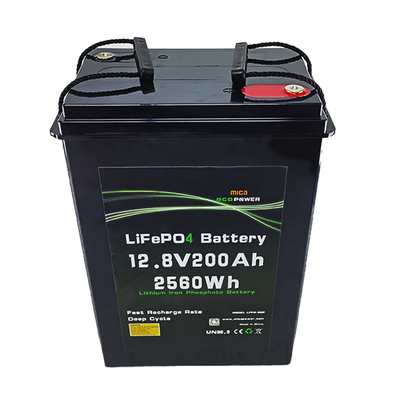 Rechargeable 12V 200ah LiFePO4 Battery Deep Cycle Lithium Iron Phosphate Solar Battery for Solar Storage Energy System RV PV with CE Certificate