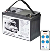 LiFePO4 Deep Cycle Battery 12V 100ah 200ah RV Camper Battery Caravan Battery Marine Fishing Boat LiFePO4 Battery Pack with LED Display and USB Interfaces