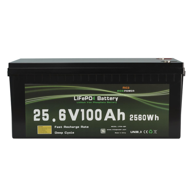 CE Un38.3 Saber LiFePO4 Battery 24V 100ah Telecom UPS Solar Energy Storage 25.6V 100ah Street Light Backup Lithium Battery Pack