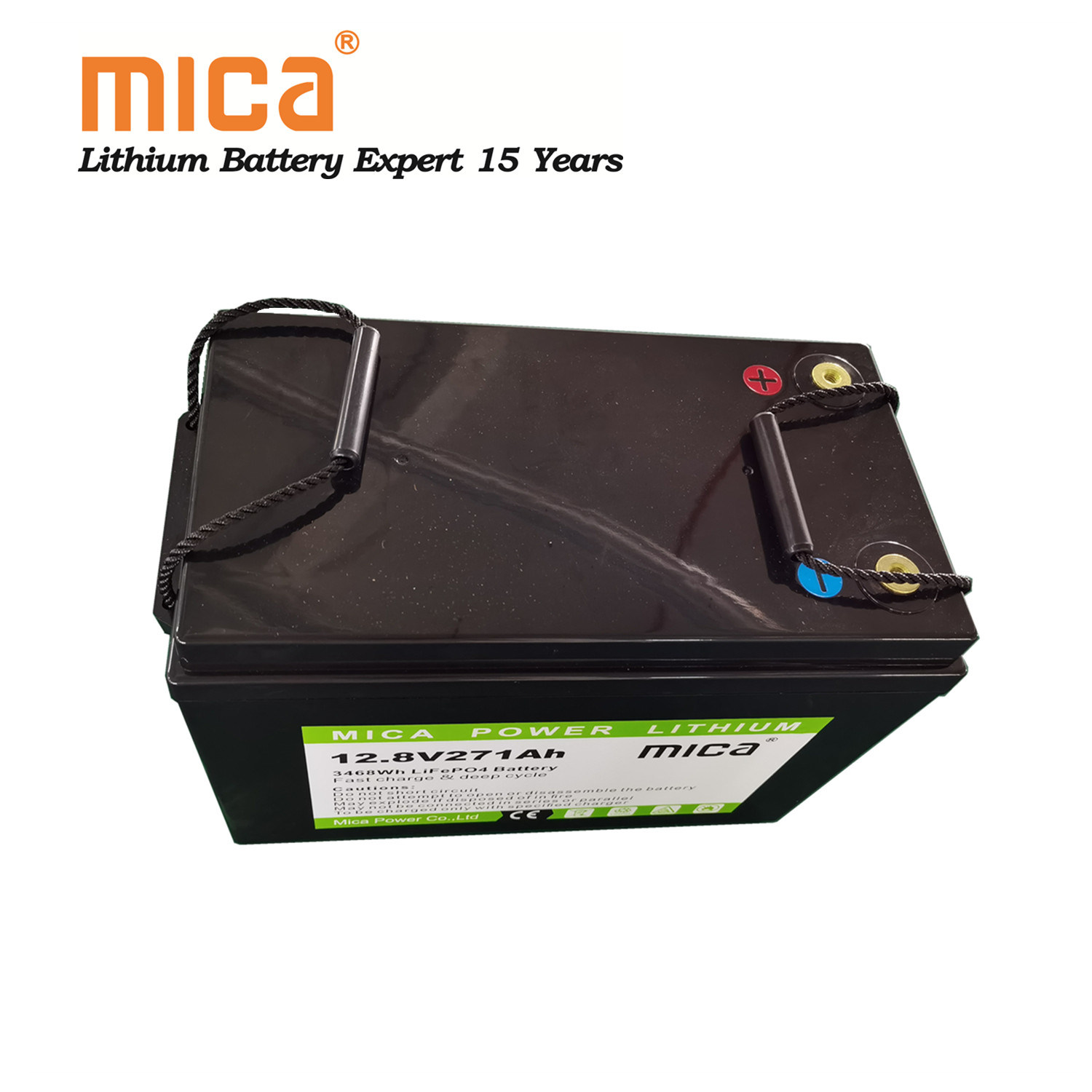 High Quality 12V 12.8V 25.6V 100ah 200ah 271ah 280ah Un38.3 CE UL LiFePO4 Battery Pack Lithium Ion Battery for RV PV Backup Golf Cart Marine Boat