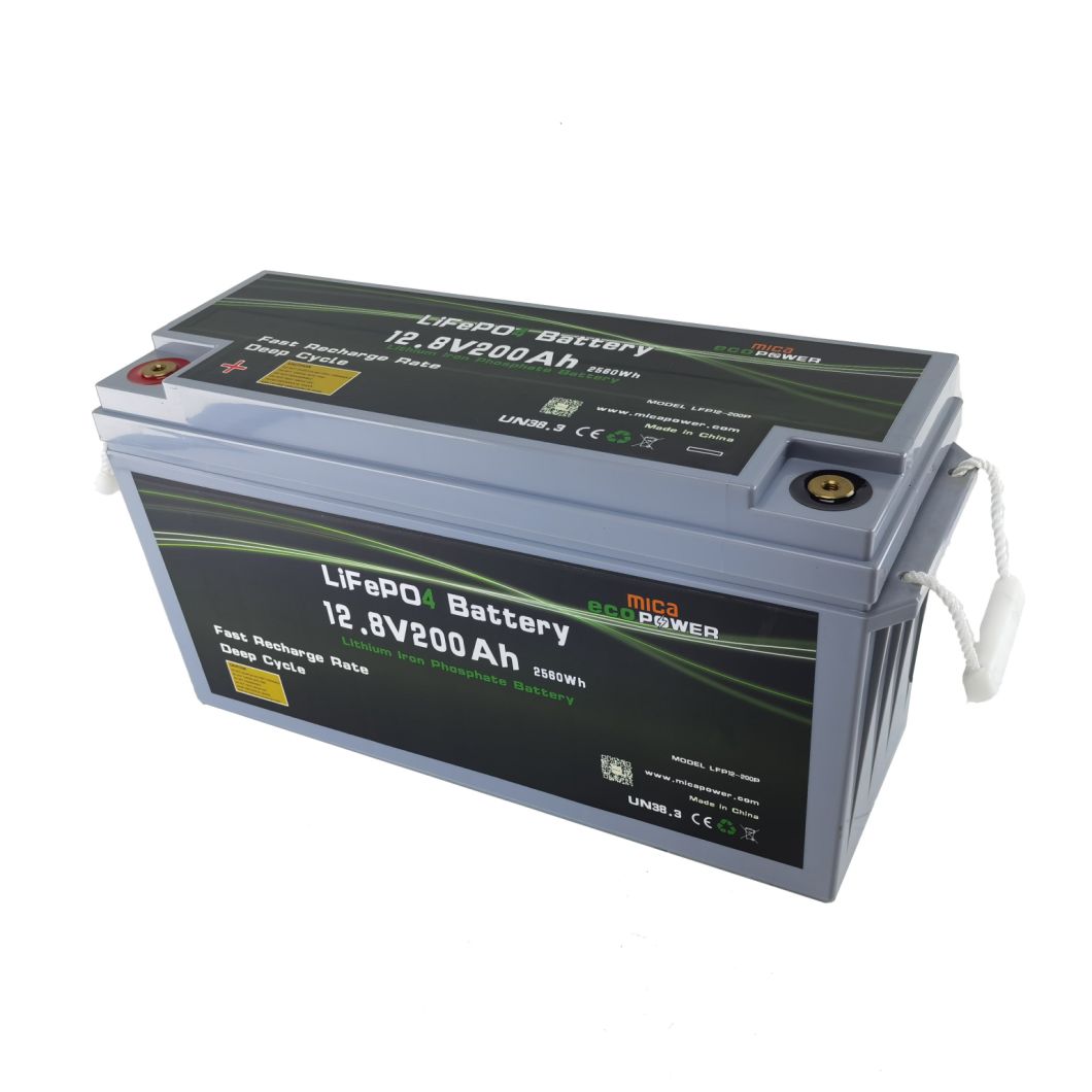 12V200ah Golf Cart Boat RV Energy Storage Solar System Battery Lithium Ion LFP Lithium Battery