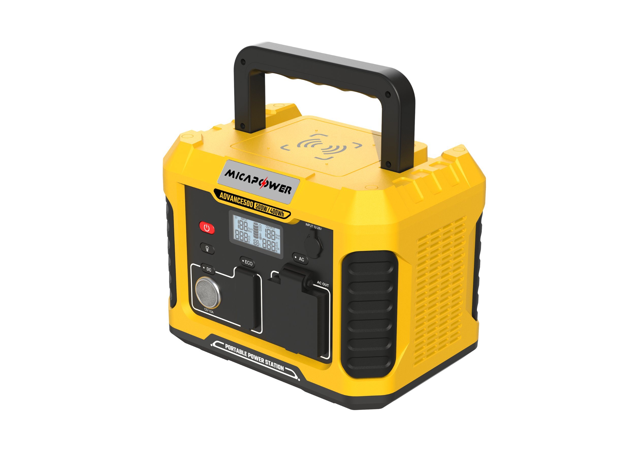 Mica Multi-Function 300W 500W 1000W Solar Generator Power Station for Camping Hunting Fishing Outdoor Mobile Power Bank