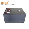 220V 50ah 217.6V Rechargeable Metal Case LiFePO4 Power Battery Pack with LCD Display