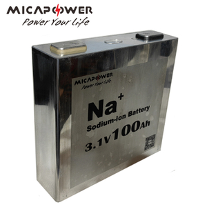 Mica High Temperature Grade a Factory Na Ion Battery 3.1V 100ah Prismatic Sodium Ion Battery