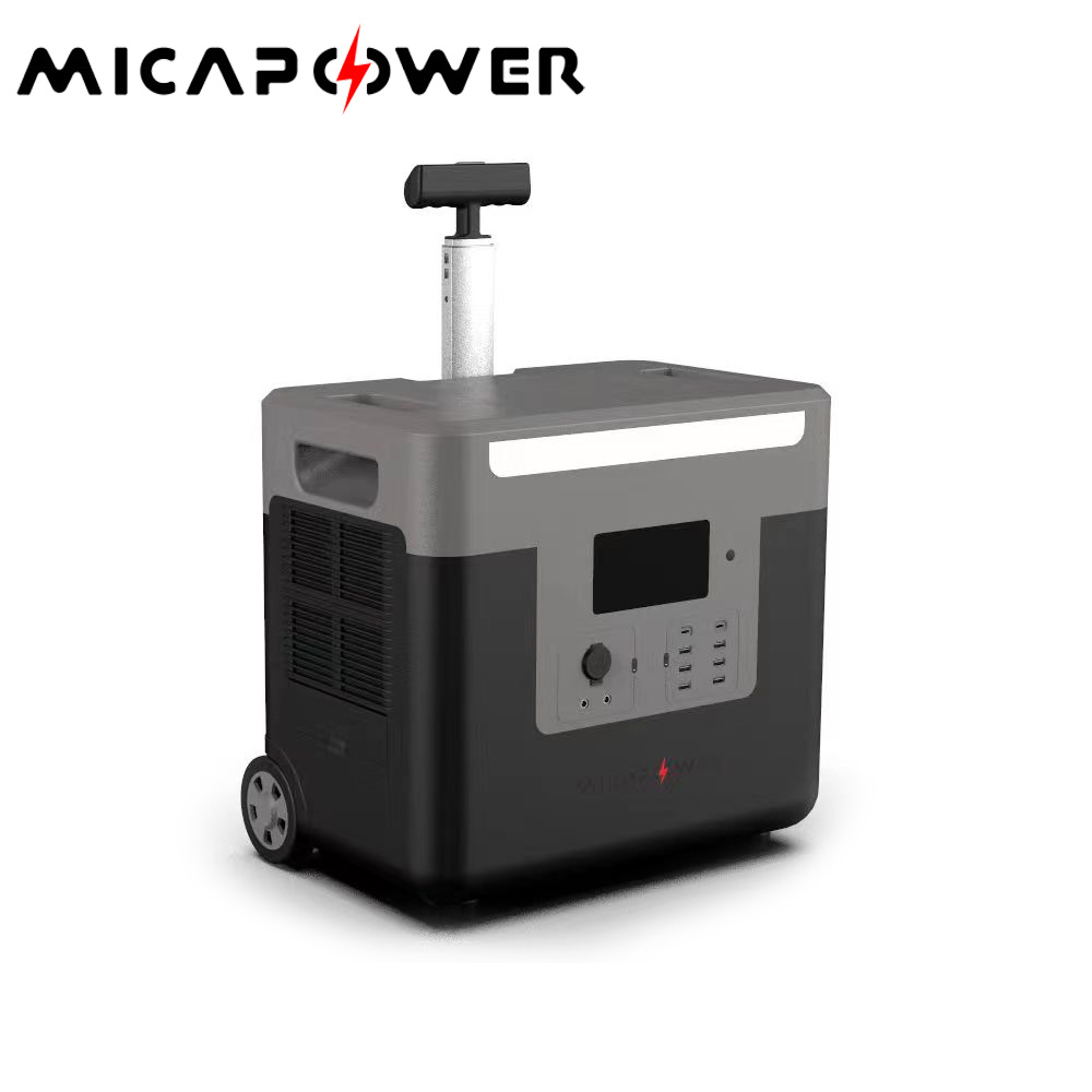 3600W 3.68kwh Parallel Lithium Battery Portable Power Station for Home Energy Outdoor Energy