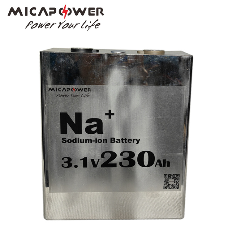 Mica 3.1V 230ah 220ah Sodium Ion Battery OEM ODM Na Ion Battery Sib Prismatic Battery for Electric Cargo Trucks
