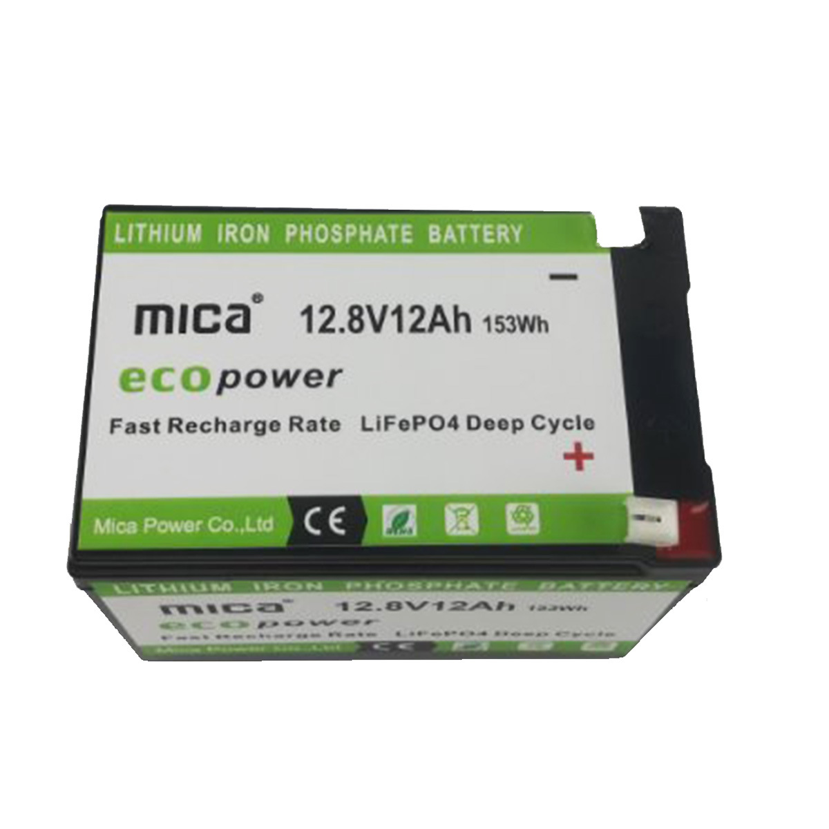 Factory Price 12.8V/12V 12ah LiFePO4 Battery Pack Rechargeable with BMS High Quality Long Cycle for Solar Energy System Household Appliance