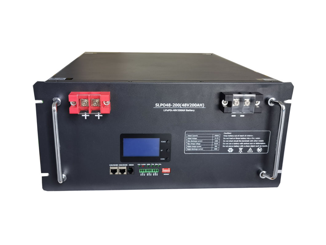 48V High Capacity 200ah LiFePO4 Battery Solution Rechargeable Lithium Ion Battery for 10kwh Outdoor Solar Energy Storage Systems
