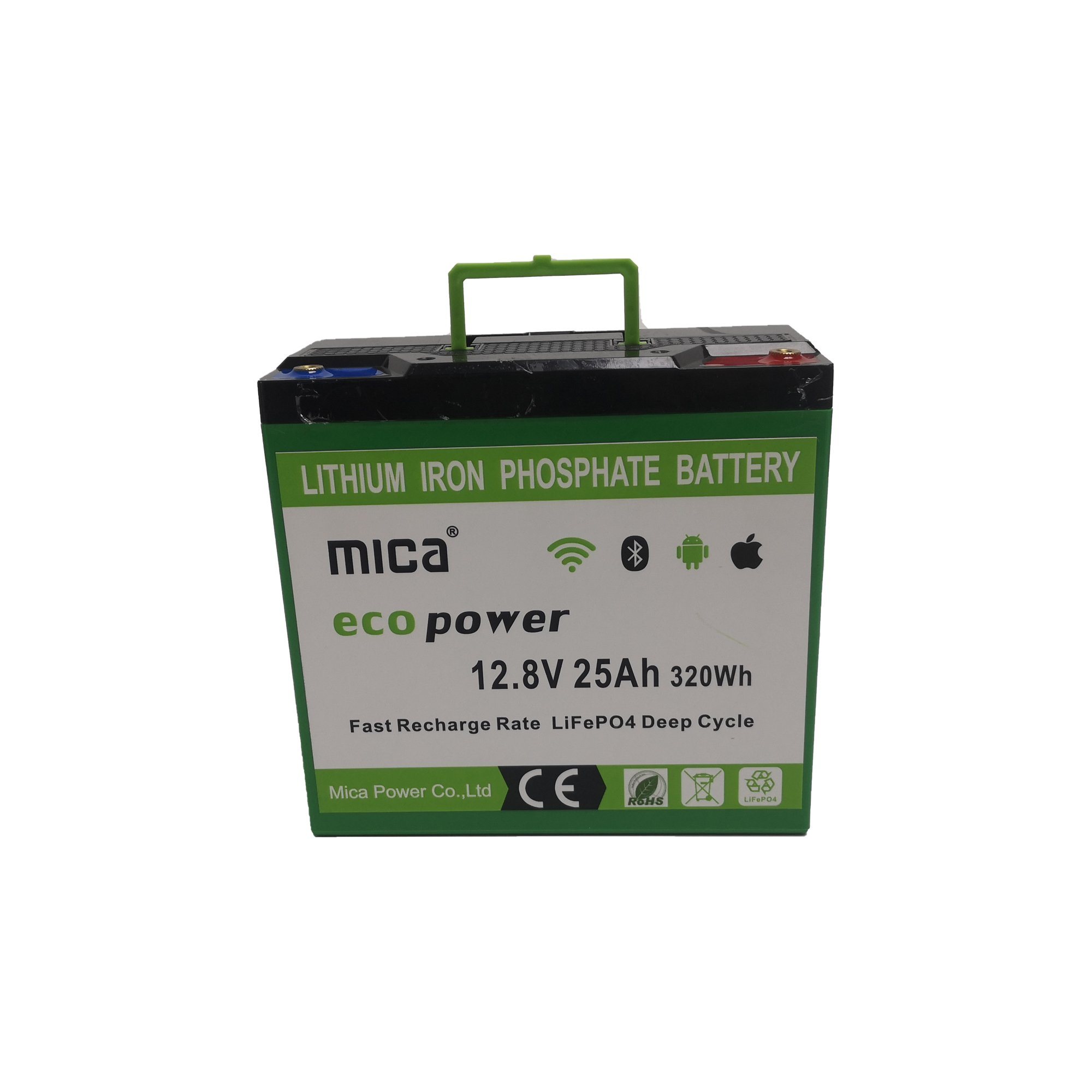 12V 25ah Lithium Ion Battery Deep Cycle High Power Battery Pack LiFePO4 for Solar Energy System Backup Series Parallel