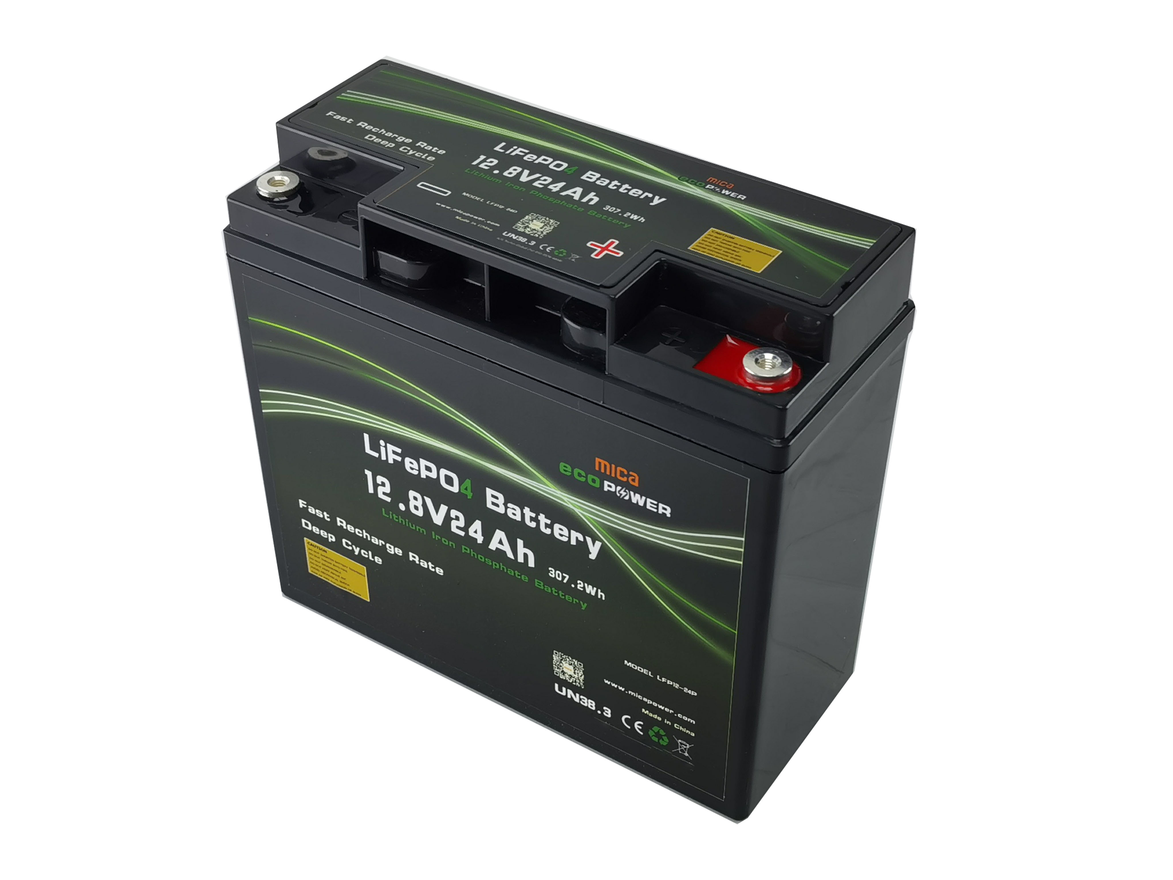 15 Years History Factory Mica 12V 24ah LiFePO4 Lithium Iron Phosphate Battery Pack Lithium Ion Li-ion Battery with 4000 Cycles