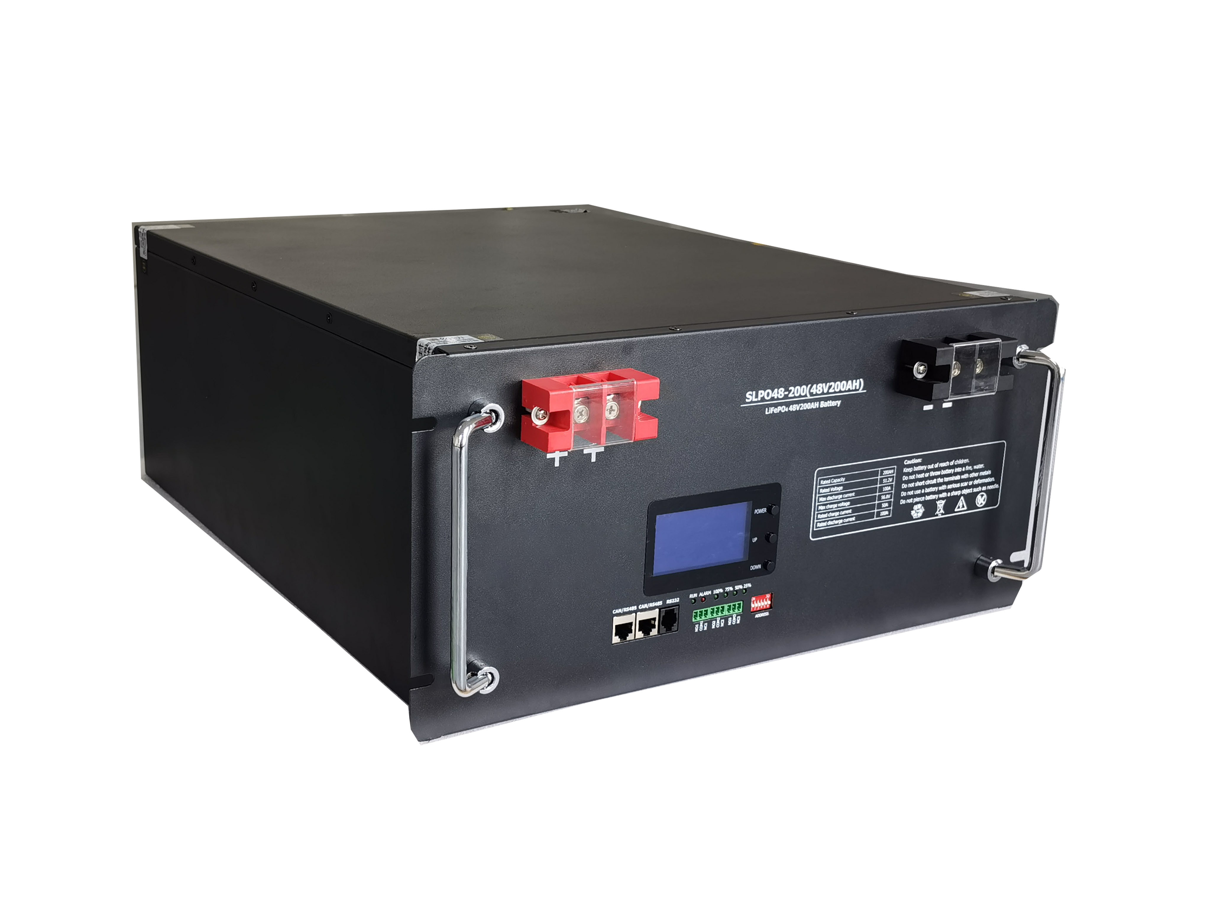 48V High Capacity 200ah LiFePO4 Battery Solution Rechargeable Lithium Ion Battery for 10kwh Outdoor Solar Energy Storage Systems