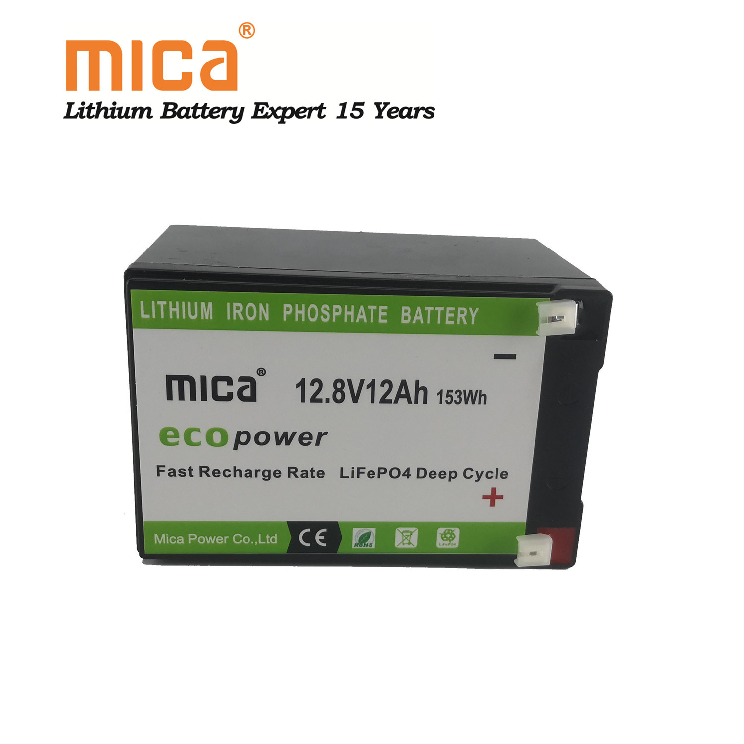 5 Year Warranty 12V 12ah 32700 ABS Case LiFePO4 Fishing/Angling Machine Backup Lithium Battery Pack