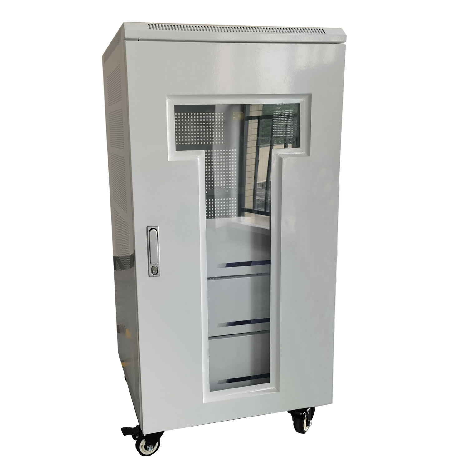 96V 25kwh Battery with BMS with 3 Phate 10kw Power off/on Grid Automatically MPPT Inverter