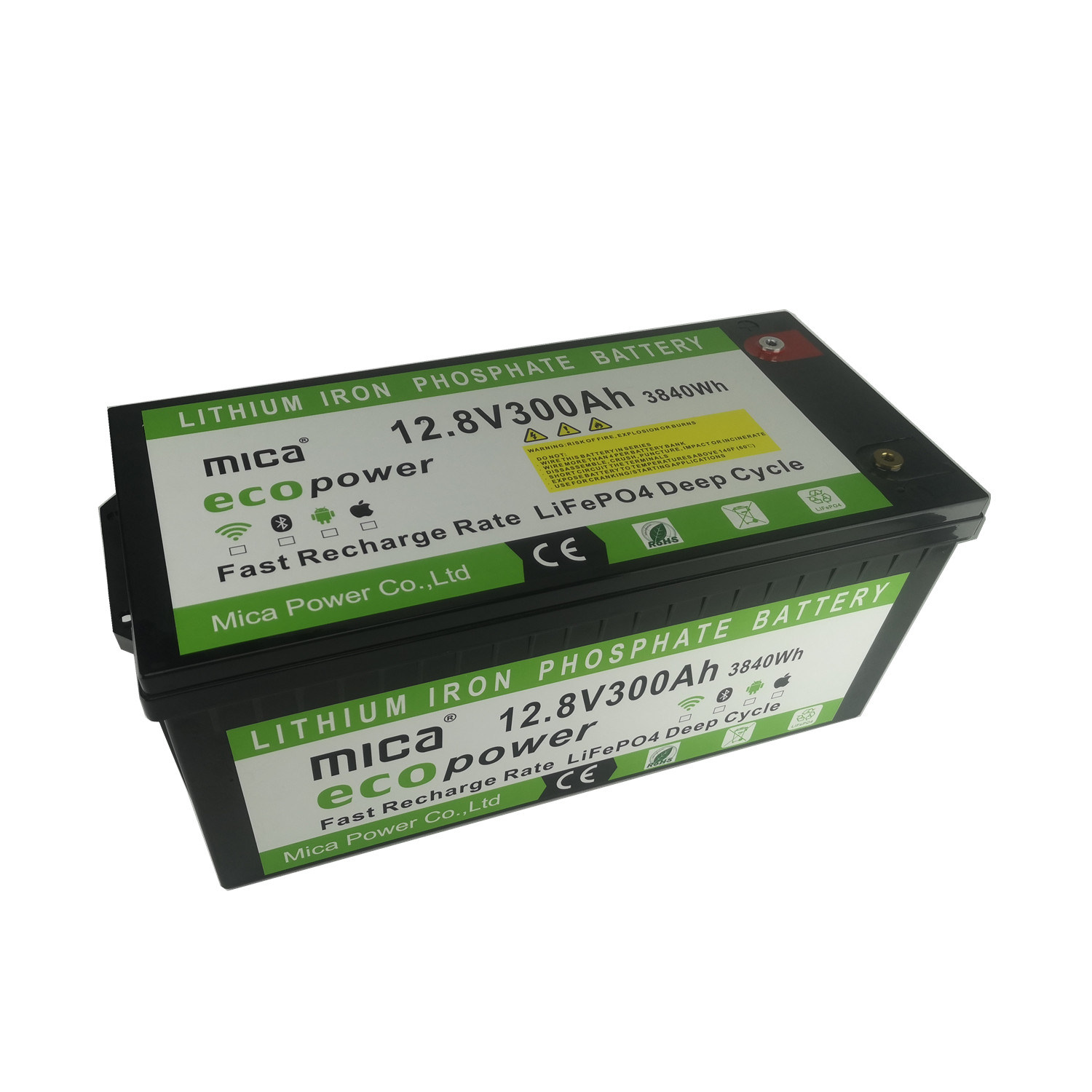 12.8V 300ah 200ah Lithium Iron LiFePO4 Deep Cycle Battery for RV, Solar, Marine, off-Grid Application LiFePO4 Battery"