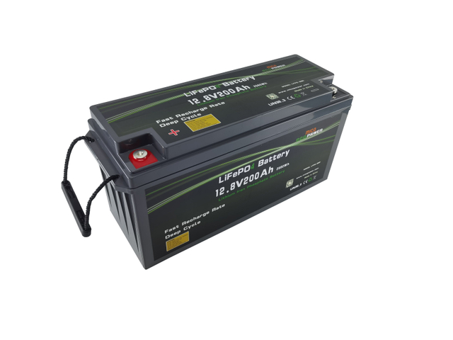 Mica 12V 100ah/200ah Lithium Ion LiFePO4 Solar Battery for Storage/Telecom/Lighting