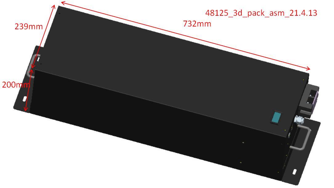 5 Year Warranty 48V 120ah Electric Yacht Lithium Power Boat LiFePO4 Battery Pack