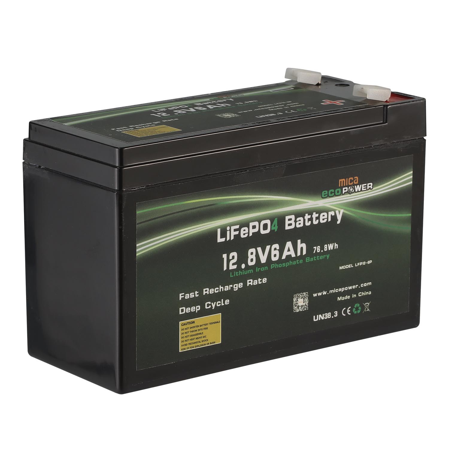 ISO9001 UL Factory 12V 6ah Electric Toys Robot Alarm System Scooter Sprayer 32700 12.8V LiFePO4 Lithium Battery Pack