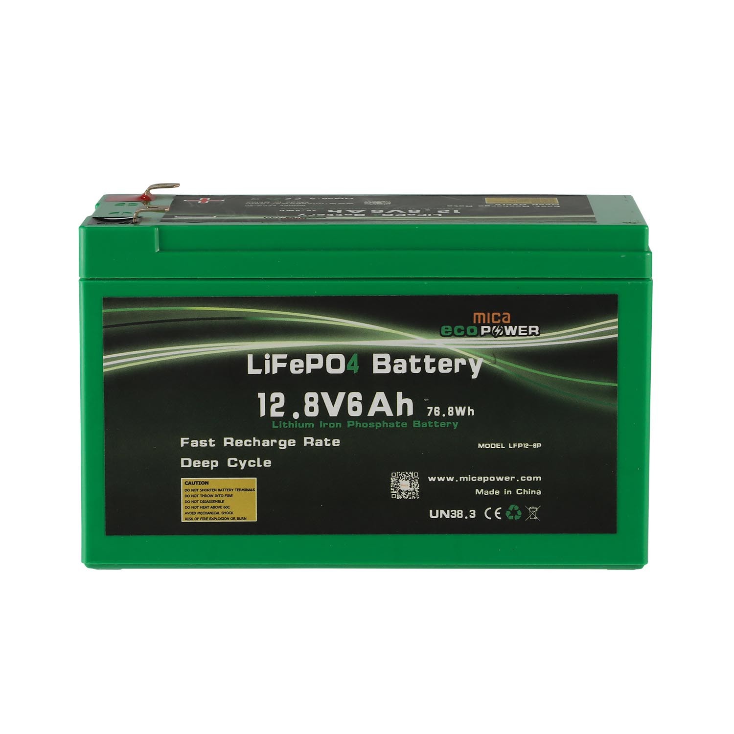 ISO9001 UL Factory 12V 6ah Electric Toys Robot Alarm System Scooter Sprayer 32700 12.8V LiFePO4 Lithium Battery Pack