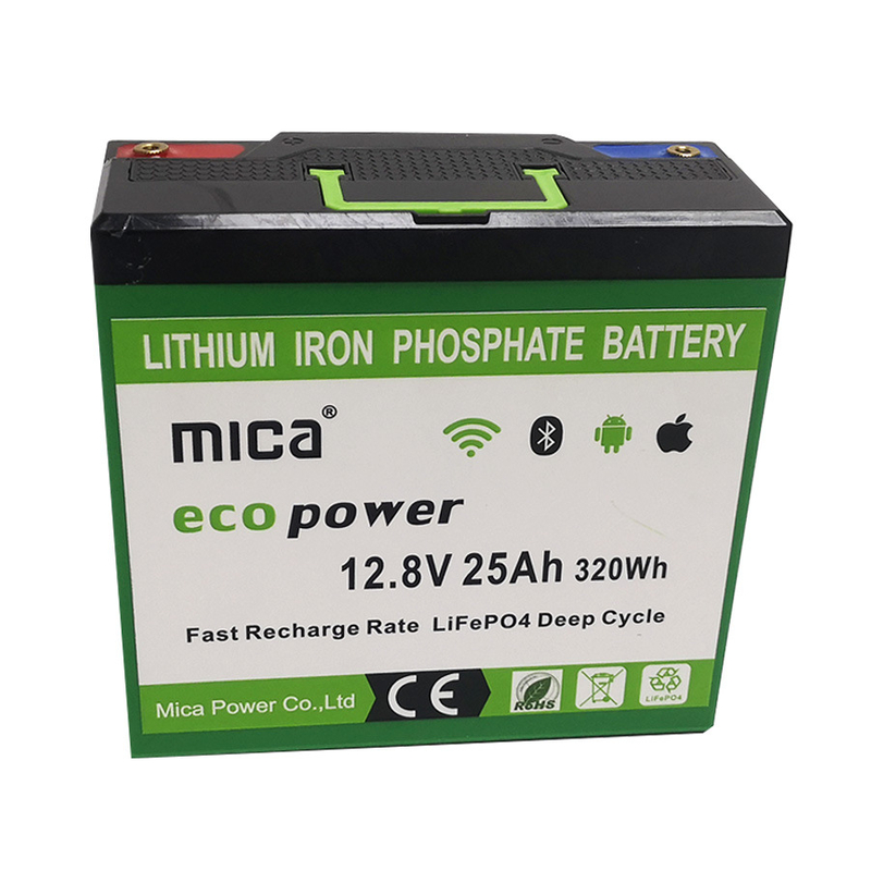 Manufacturer Supply 12V LiFePO4 Battery Pack Lithium Battery 24ah 25ah with BMS for Solar Energy System RV PV System Boat Marine Caravan