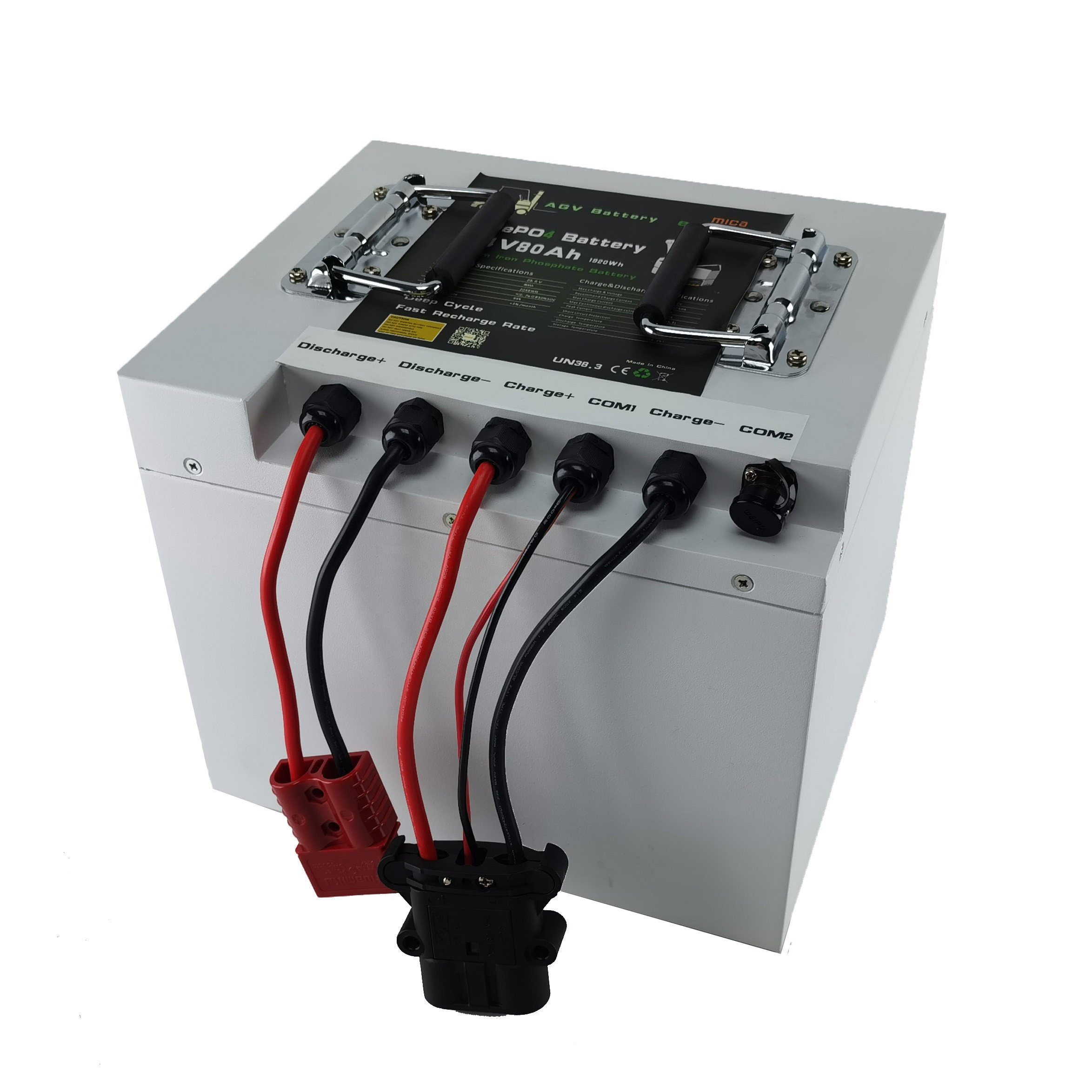 Mica Agv LiFePO4 Battery 24V 80ah Lithium Iron Phosphate Battery Pack Automatic Guided Vehicle Lithium Battery Pack