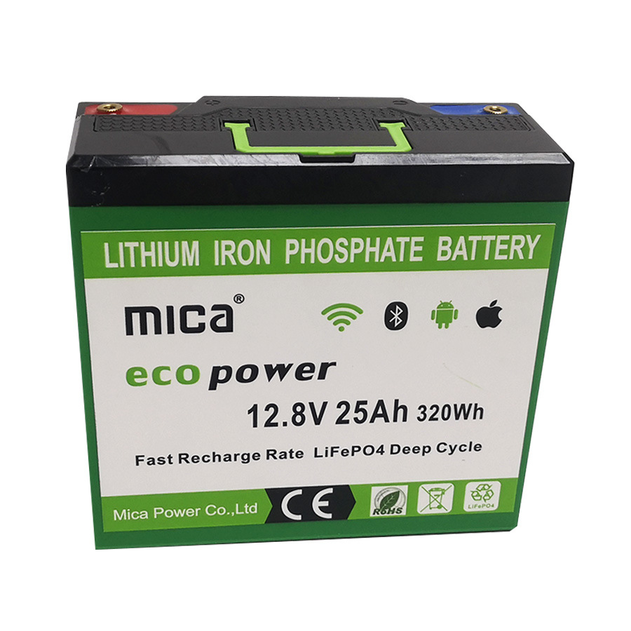 Factory Price 5 Years Warranty Rechargeable LiFePO4 12V 25ah Lithium Ion Battery for Solar System