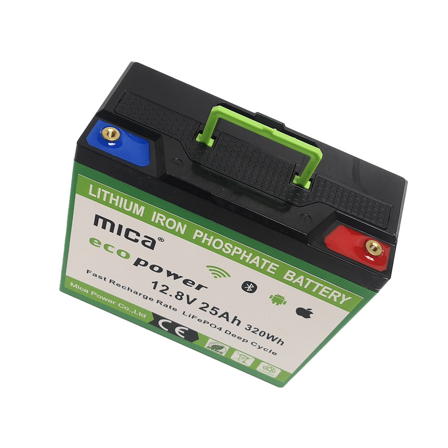 Factory Price 5 Years Warranty Rechargeable LiFePO4 12V 25ah Lithium Ion Battery for Solar System