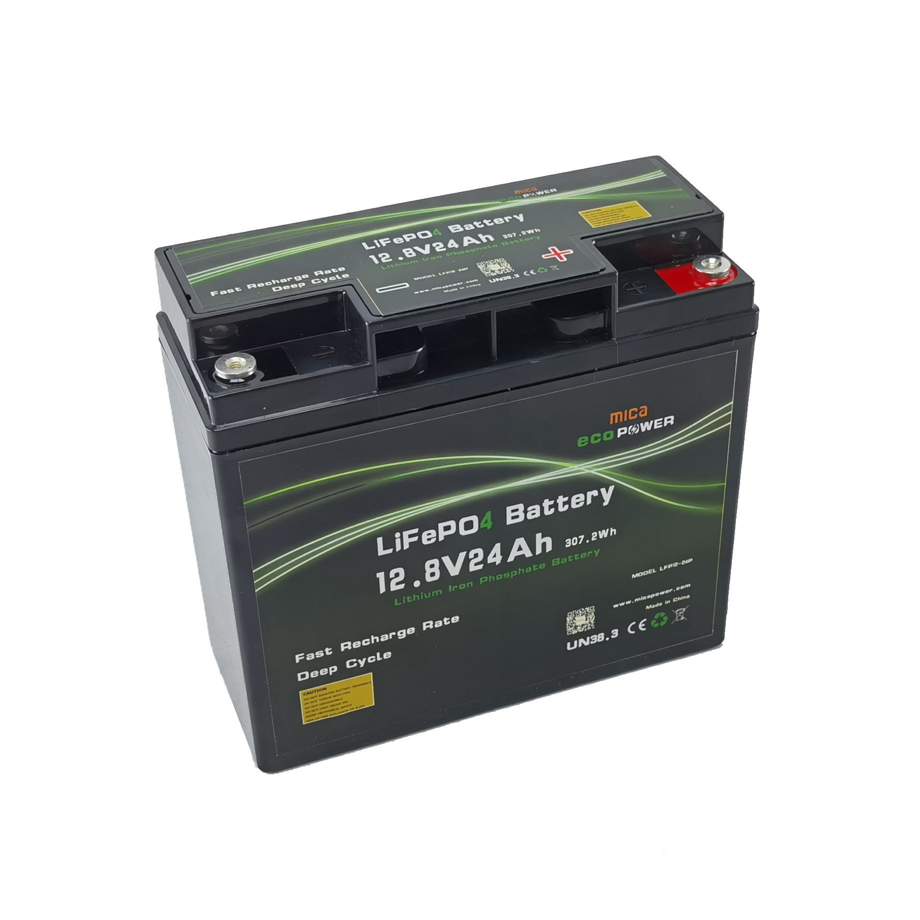 5 Year Warranty 12V 24ah Deep Cycle Lithium LiFePO4 Battery for Electric Mobility Scooter Solar Energy Storage