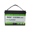 5 Years Warranty CE MSDS Un38.3 12.8V 100ah LiFePO4 Battery RV Boat Yacht Scooter Energy Storage Lithium Ion Battery Pack